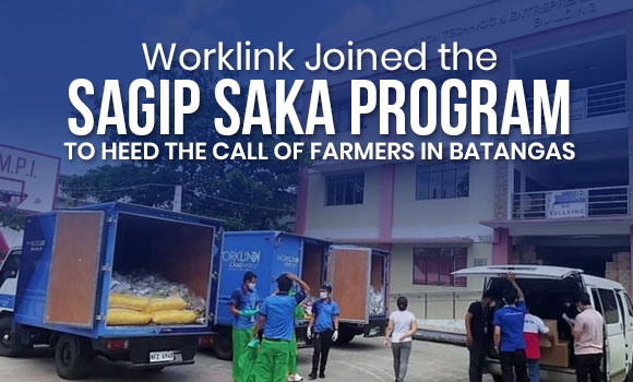 Worklink Joined the Sagip Saka Program to Heed the Call of Farmers in Batangas