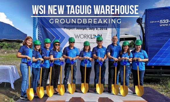 WSI New Taguig Warehouse Groundbreaking