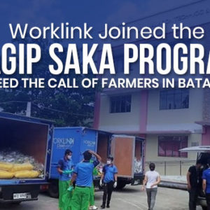 Worklink Joined the Sagip Saka Program to Heed the Call of Farmers in Batangas