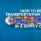 How to Reduce Transportation Cost in Supply Chain